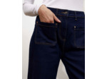 Jean long Wide MARINE Femme