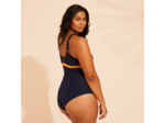 Maillot De Bain 1 Pièce Femme Mia Dif Bleu Foncé. Bonnet D/E