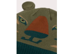 Bonnet vert animation tigre pour garçon