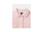 Veste rose avec broderie anglaise Fille
