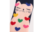 Chaussettes chaudes animation chat pour fille