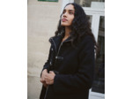 Manteau uni NOIR Femme