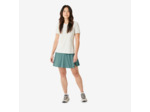 Jupe short de randonnée femme, MH500 vert
