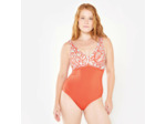 Maillot de bain 1 pièce aquafitness Femme - Rosy rouge