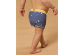 Boxer de bain imprimé voilier