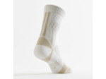 Chaussettes tennis coton hautes Gael Monfils - RS 900 blanc cassé lot de 3