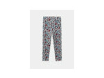 Leggings à imprimé floral pour fille