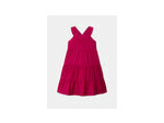 Robe fuchsia en broderie anglaise pour filles