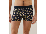 Boxer en microfibre à motifs