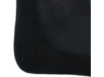 Chaussettes équitation adulte 100 noir rayures blanches et grises