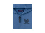gilet bleu à capuche pour garçons