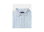 Chemise à rayures bleues pour garçons