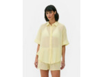 Chemise de plage froissée à boutons