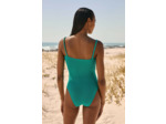 Maillot de bain 1 pièce extensible avec bijou métallique,Maillot de bain 1 pièce extensible avec bijou métallique;${refinementColor}