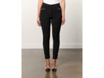 Pantalon 7/8 cigarette uni NOIR Femme