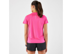 T-shirt de Running respirant Femme - KIPRUN Run 100 rose fuchsia