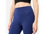 Legging de yoga effet seconde peau femme, indigo