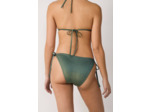 Bikini brésilien à nouer bas de maillot pailleté