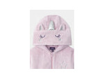 Pyjama licorne rose à capuche pour fille