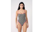 Maillot de bain 1 pièce fleuri