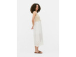 Robe longue brodée