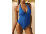 Maillot de bain 1 pièce texturé à nouer,Maillot de bain 1 pièce texturé à nouer;${refinementColor}