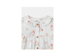 Pyjama écru à imprimé floral pour filles