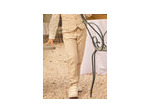 pantalon de costume beige