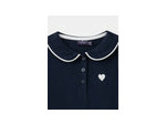 T-shirt bleu marine pour filles