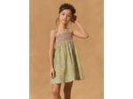 Robe courte fleurie