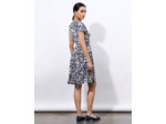 Robe courte imprimée MARINE
