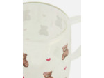 Mug en verre à motif ours