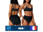 Bas de maillot de bain menstruel Taille Haute - Flux Plus