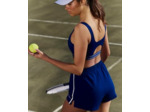 Brassière de sport en microfibre