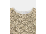 Robe à sequins dorés
