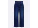 Jean long Wide MARINE Femme