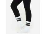 Chaussettes hautes de fitness, noires