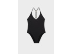 Maillot de bain 1 pièce détail au dos