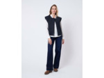 Gilet uni MARINE Femme