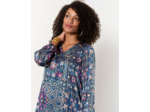 Robe courte imprimée VIOLET