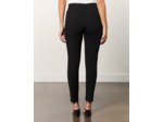 Pantalon 7/8 cigarette uni NOIR Femme