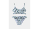 Maillot de bain deux pièces imprimé fleuri