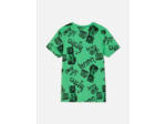 T-shirt à motif esquisse Minecraft Creeper