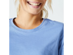 T-shirt Fitness Femme - 500 Essentials bleu indigo