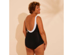 Maillot de Bain 1 Pièce Femme Karli Noir Blanc
