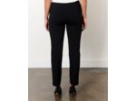 Pantalon 7/8 cigarette uni NOIR Femme