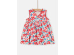 Robe réversible à imprimé fleuri pour bébé fille