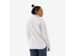 Polaire de randonnée chaude femme, MH500 Mountain blanc