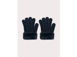 Gants marine pour fille