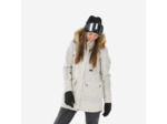 Veste de ski et snowboard chaude et résistante femme, SNB 500 beige